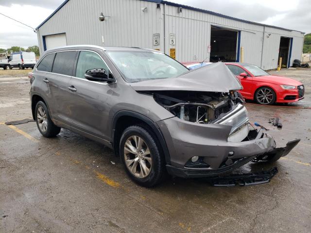 5TDJKRFH6FS155559 - 2015 TOYOTA HIGHLANDER XLE Boz foto 4