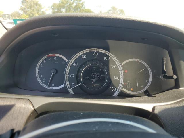 1HGCR2F83DA188882 - 2013 HONDA ACCORD EXL ვერცხლისფერი ფოტო 9