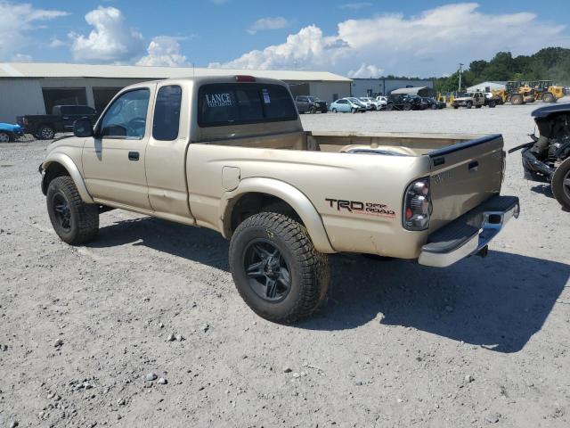 5TEWN72N04Z367922 - 2004 TOYOTA TACOMA XTRACAB GOLD photo 2