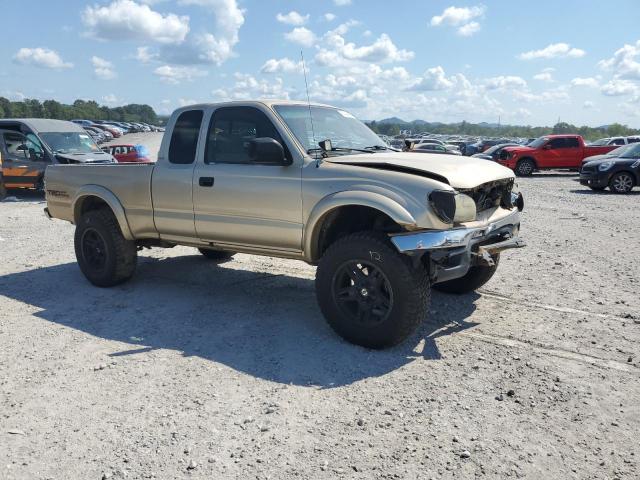 5TEWN72N04Z367922 - 2004 TOYOTA TACOMA XTRACAB GOLD photo 4