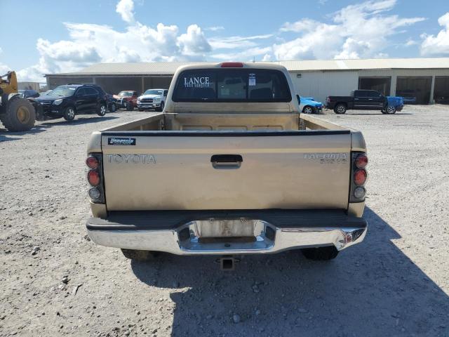 5TEWN72N04Z367922 - 2004 TOYOTA TACOMA XTRACAB GOLD photo 6