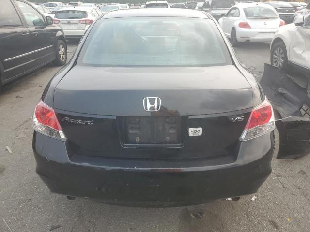 1HGCP36718A019257 - 2008 HONDA ACCORD EX BLACK photo 6