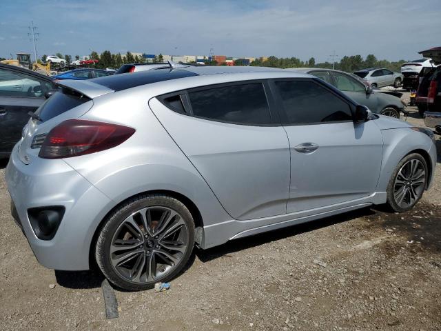 KMHTC6AE6GU260001 - 2016 HYUNDAI VELOSTER TURBO SILVER photo 3