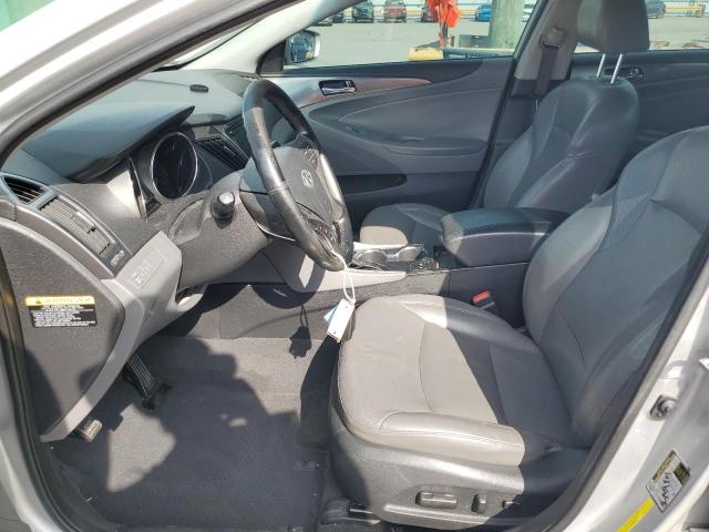 KMHEC4A49DA088578 - 2013 HYUNDAI SONATA HYBRID SILVER photo 7