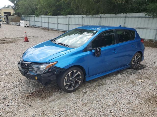 JTNKARJE4JJ554122 - 2018 TOYOTA COROLLA IM BLUE photo 1