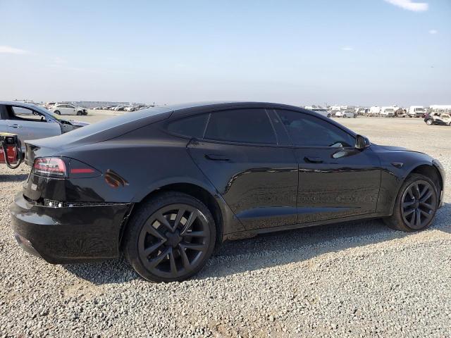 5YJSA1E55PF531142 - 2023 TESLA MODEL S 黑色 照片 3