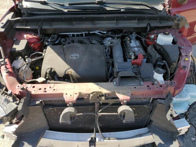 5TDHZRAH1MS054802 - 2021 TOYOTA HIGHLANDER XLE Bordo fotoğraf 12