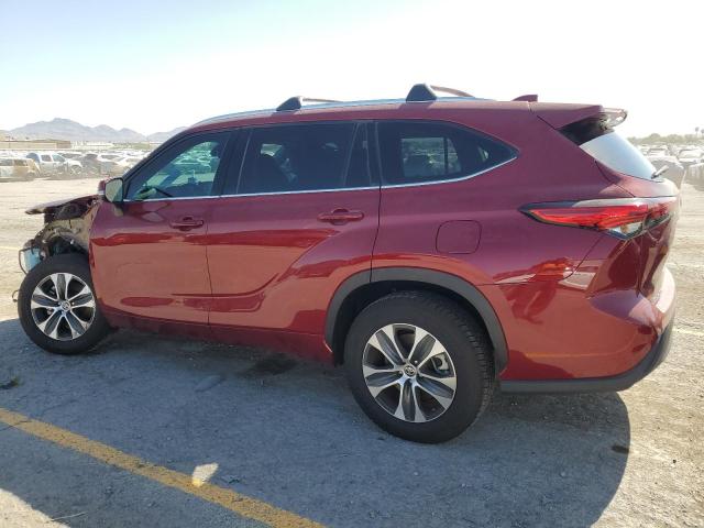5TDHZRAH1MS054802 - 2021 TOYOTA HIGHLANDER XLE Bordo fotoğraf 2