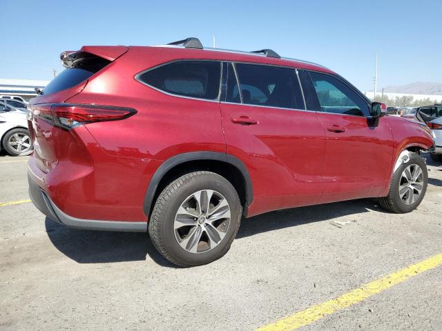 5TDHZRAH1MS054802 - 2021 TOYOTA HIGHLANDER XLE Bordo fotoğraf 3