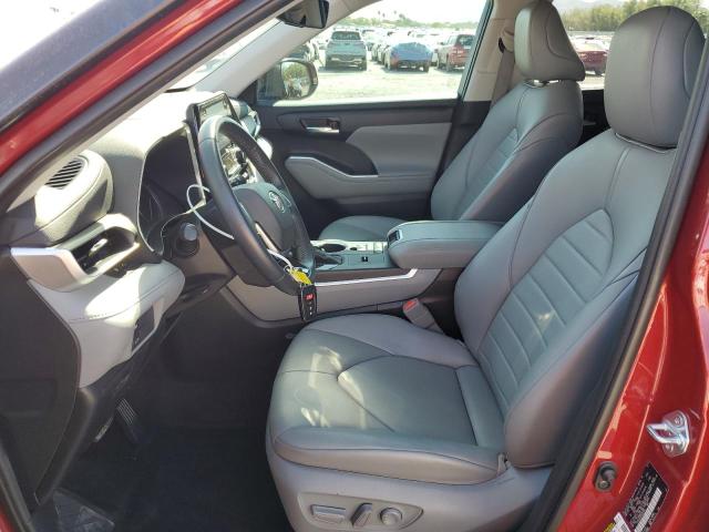 5TDHZRAH1MS054802 - 2021 TOYOTA HIGHLANDER XLE Bordo fotoğraf 7