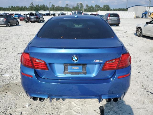 WBSFV9C53DD096303 - 2013 BMW M5 BLUE photo 6