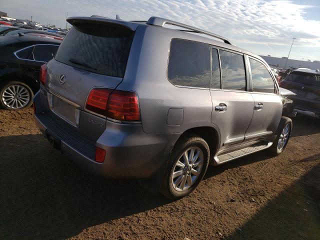 JTJHY00W784008291 - 2008 LEXUS LX 570 SILVER photo 3