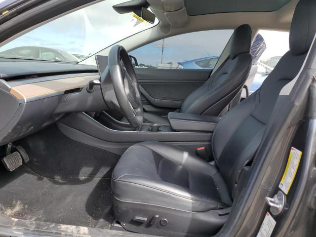 5YJ3E1EAXJF045245 - 2018 TESLA MODEL 3 GRAY photo 7