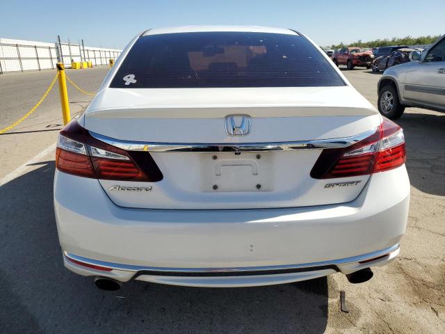 1HGCR2F59HA273477 - 2017 HONDA ACCORD SPORT WHITE photo 6