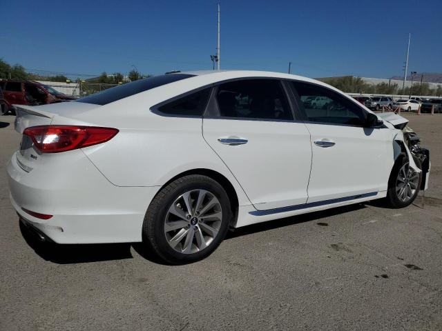 5NPE34AF0FH086543 - 2015 HYUNDAI SONATA SPORT WHITE photo 3