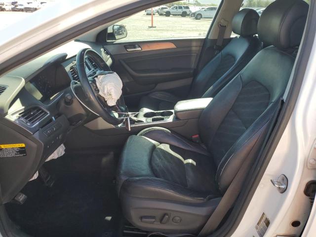 5NPE34AF0FH086543 - 2015 HYUNDAI SONATA SPORT WHITE photo 7