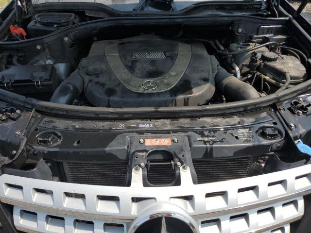 4JGBB8GB0AA576736 - 2010 MERCEDES-BENZ ML 350 4MATIC CHARCOAL photo 12