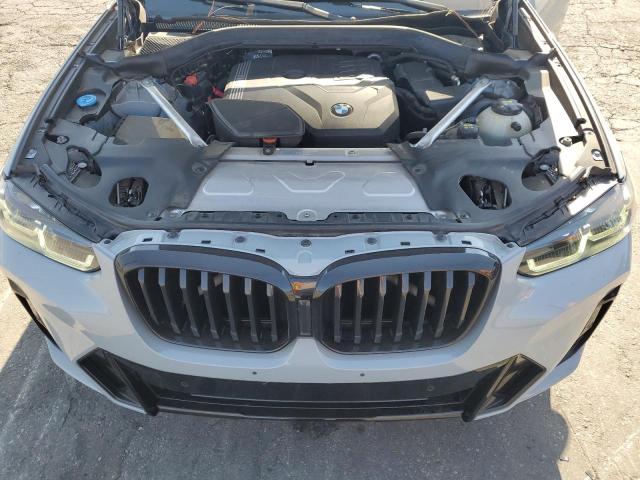 5UX43DP04P9P05359 - 2023 BMW X3 SDRIVE30I GRAY photo 12