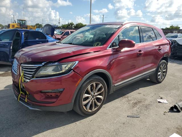 5LMCJ1A93FUJ31799 - 2015 LINCOLN MKC RED photo 1