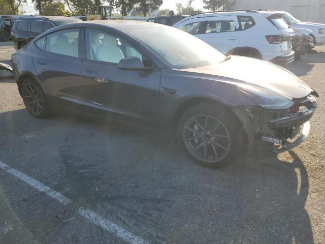 5YJ3E1EA7PF654284 - 2023 TESLA MODEL 3 GRAY photo 4