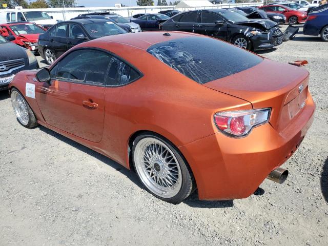JF1ZNAA15D1734211 - 2013 TOYOTA SCION FR-S ნარინჯისფერი ფოტო 2