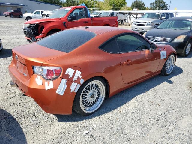 JF1ZNAA15D1734211 - 2013 TOYOTA SCION FR-S ნარინჯისფერი ფოტო 3