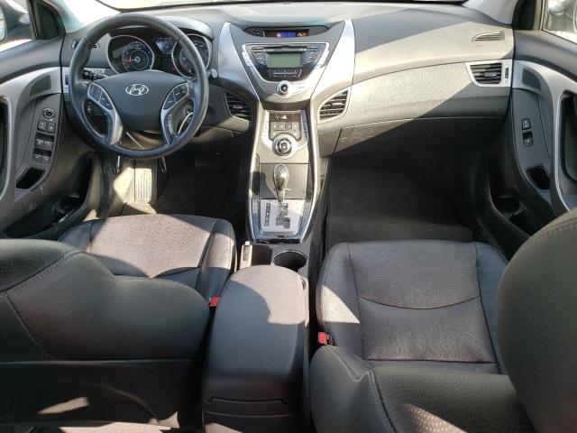 KMHDH4AE5DU605301 - 2013 HYUNDAI ELANTRA GLS SILVER photo 8