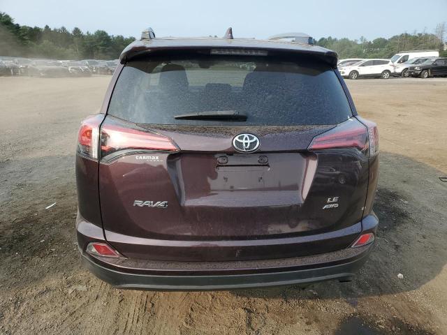 2T3BFREV7HW664612 - 2017 TOYOTA RAV4 LE BURGUNDY photo 6