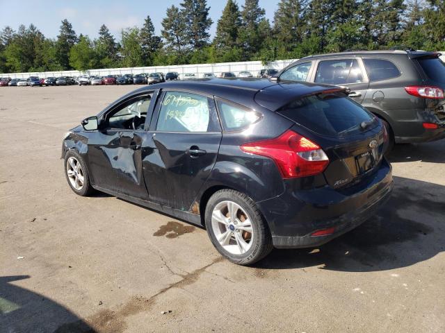 1FADP3K23EL347041 - 2014 FORD FOCUS SE BLACK photo 2