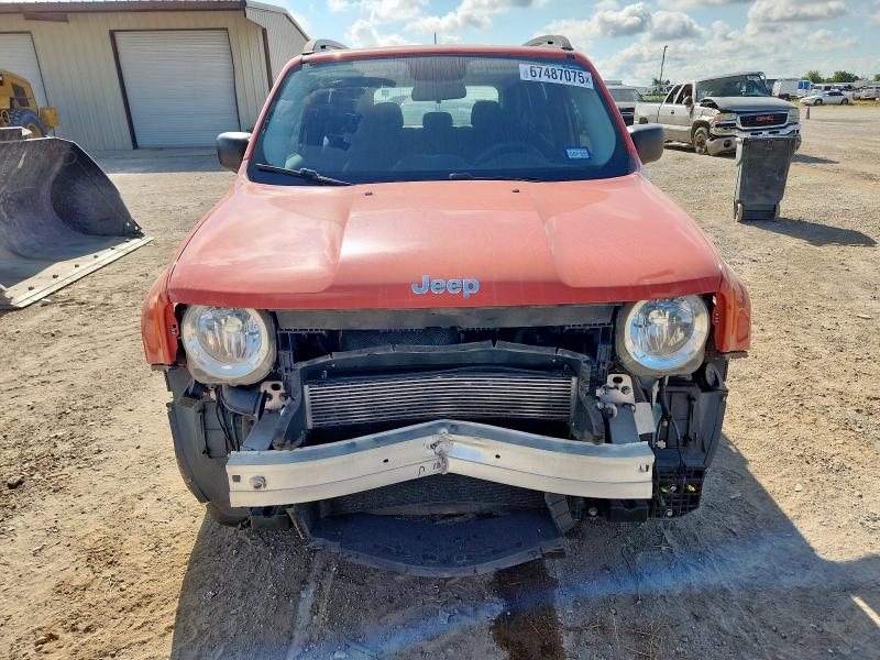 ZACCJAAT2GPD03519 - 2016 JEEP RENEGADE SPORT 橙色 照片 5