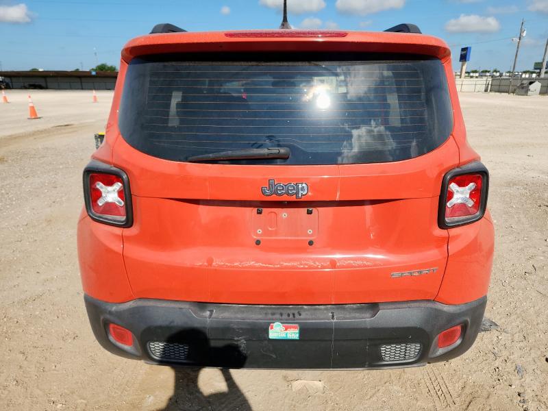 ZACCJAAT2GPD03519 - 2016 JEEP RENEGADE SPORT 橙色 照片 6