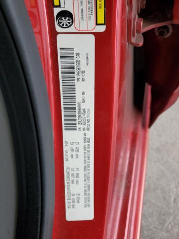 1B3LC56K68N607871 - 2008 DODGE AVENGER SXT RED photo 12