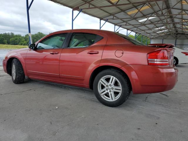 1B3LC56K68N607871 - 2008 DODGE AVENGER SXT RED photo 2