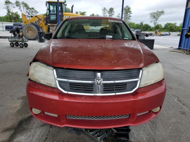1B3LC56K68N607871 - 2008 DODGE AVENGER SXT RED photo 5