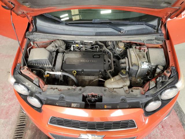 1G1JC6SH4C4144898 - 2012 CHEVROLET SONIC LT ORANGE photo 11