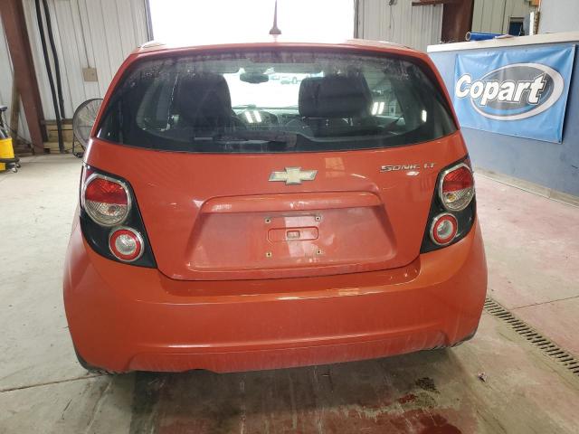1G1JC6SH4C4144898 - 2012 CHEVROLET SONIC LT ORANGE photo 6