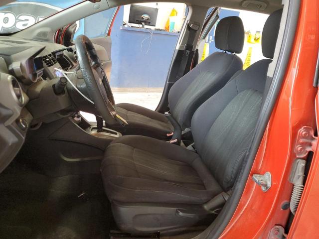 1G1JC6SH4C4144898 - 2012 CHEVROLET SONIC LT ORANGE photo 7