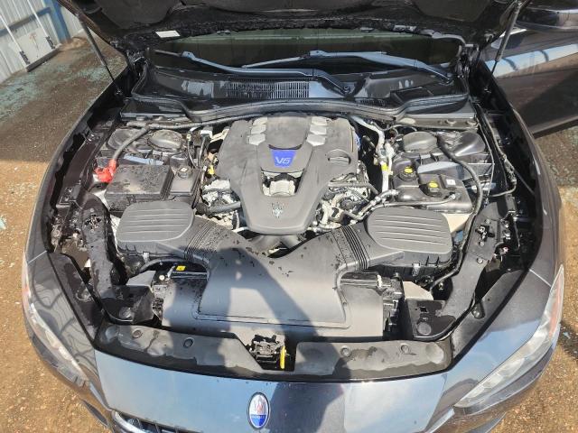 ZAM57RTA7F1138112 - 2015 MASERATI GHIBLI S BLACK photo 11