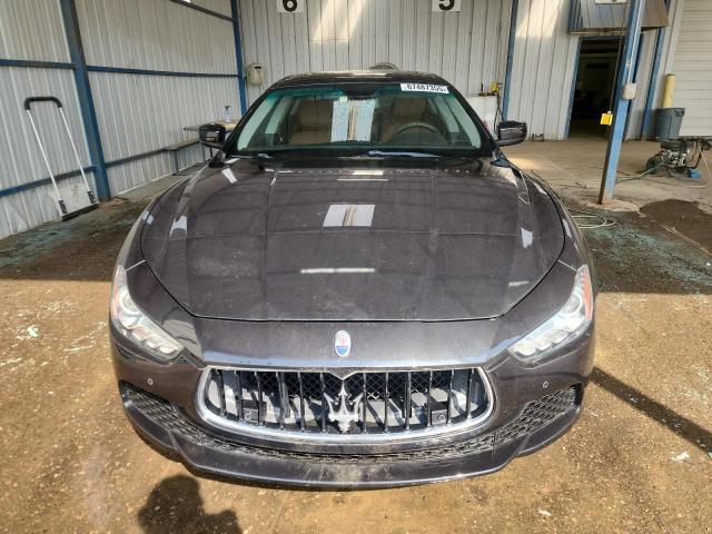 ZAM57RTA7F1138112 - 2015 MASERATI GHIBLI S BLACK photo 5