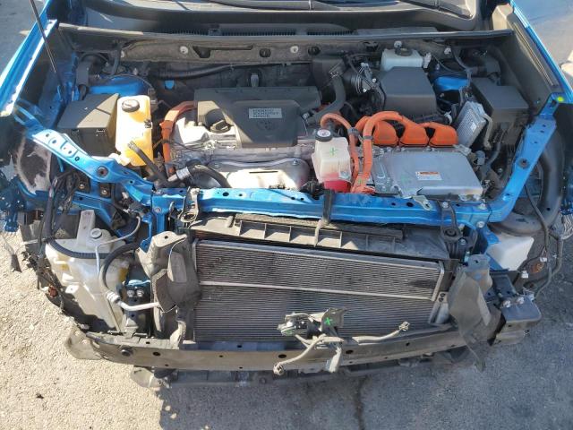JTMRJREV2HD102689 - 2017 TOYOTA RAV4 HV LE 蓝色 照片 12