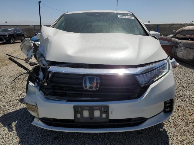 5FNRL6H7XNB021935 - 2022 HONDA ODYSSEY EXL WHITE photo 5