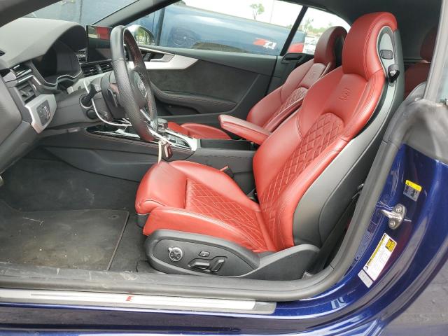 WAUW4GF58MN000313 - 2021 AUDI S5 PREMIUM PLUS ლურჯი ფოტო 7