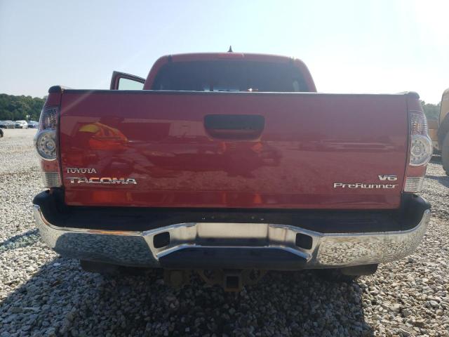 5TFJU4GN9FX080951 - 2015 TOYOTA TACOMA DOUBLE CAB PRERUNNER RED photo 6