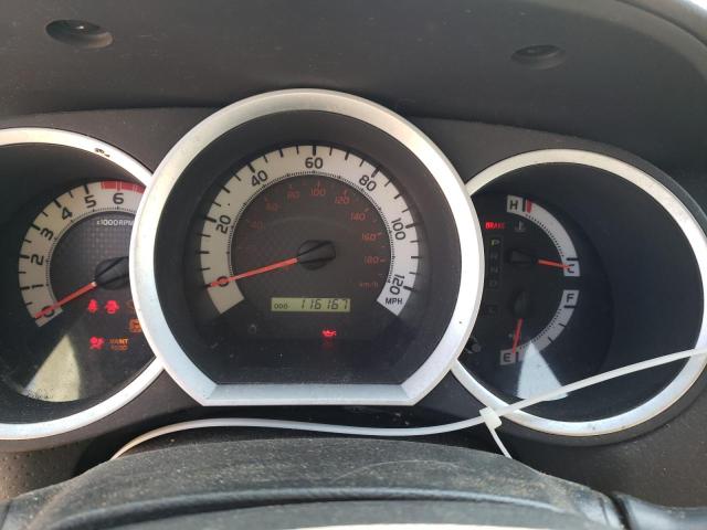 5TFJU4GN9FX080951 - 2015 TOYOTA TACOMA DOUBLE CAB PRERUNNER RED photo 9