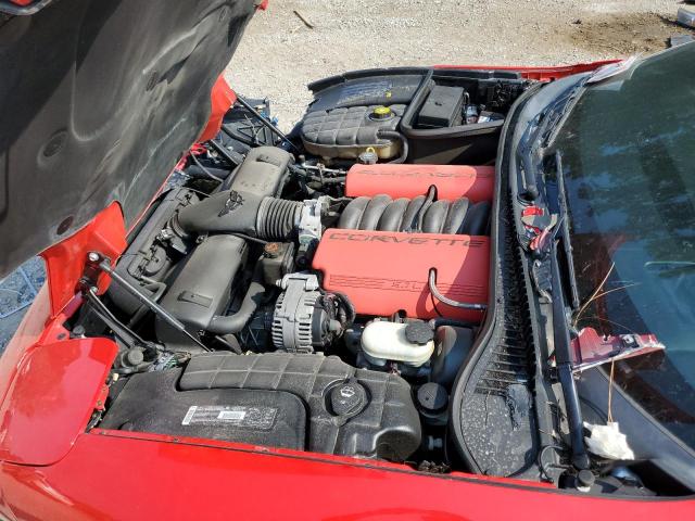 1G1YY12S625133716 - 2002 CHEVROLET CORVETTE Z06 RED photo 11