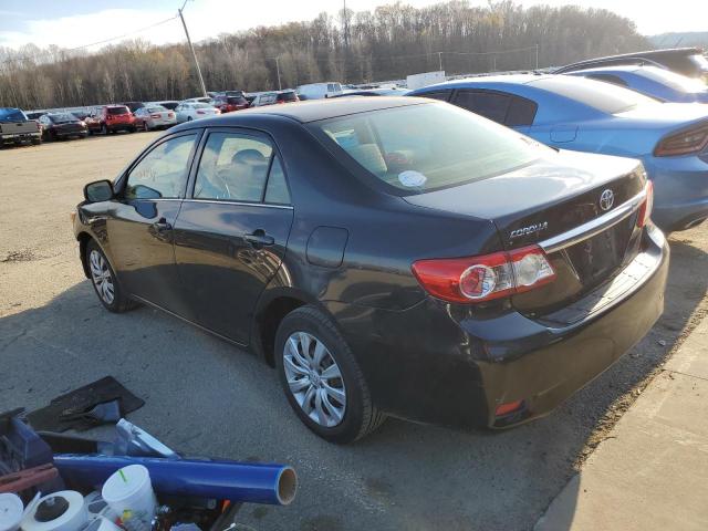 JTDBU4EE2DJ119385 - 2013 TOYOTA COROLLA BASE BLACK photo 2