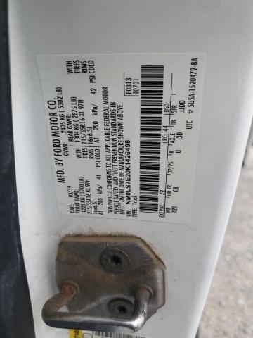 NM0LS7E20K1426498 - 2019 FORD TRANSIT CONNECT XL WHITE photo 13