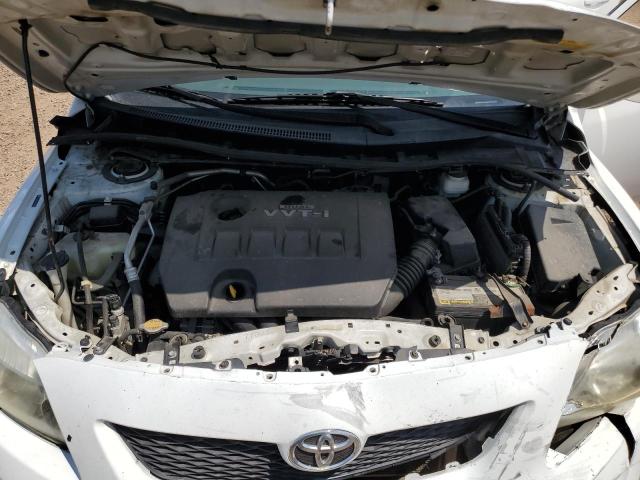 2T1BU4EE4AC398636 - 2010 TOYOTA COROLLA BASE WHITE photo 11