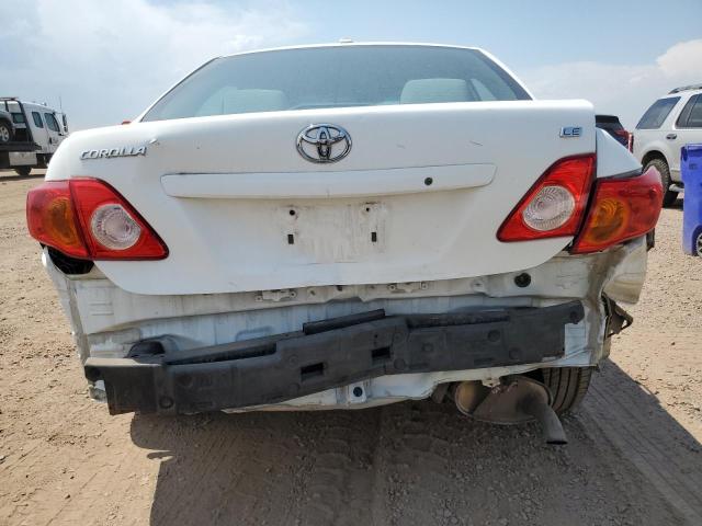 2T1BU4EE4AC398636 - 2010 TOYOTA COROLLA BASE WHITE photo 6