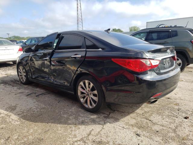 5NPEC4AB3CH388725 - 2012 HYUNDAI SONATA SE BLACK photo 2